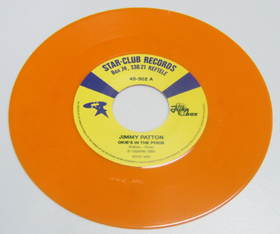 45rpm/ OKIE'S IN THE POKIE - JIMMY PATTON / CIRCLE ROCK - LLOYD COPAS / 50s,ロカビリー,FIFTIES,Star-Club Records,Orange Vinyl_画像1