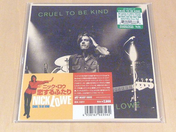 ヤフオク 300枚限定ニック ロウcruel To Be Kind発売40周 ヤフオク 300枚限定ニック ロウcruel To Be Kind発売40周