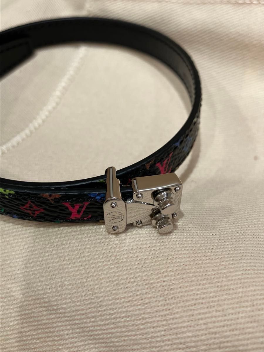 黒19 LV × TM ブレスレット・LV シグネチャー ルイヴィトン 村上 黒19 LV × TM ブレスレット・LV シグネチャー ルイヴィトン 村上