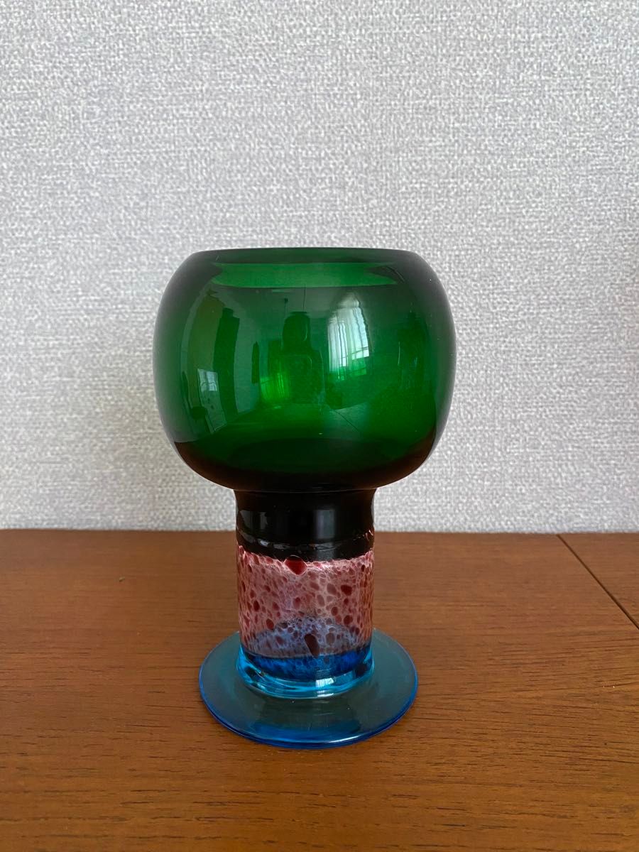 Kaj Franck ゴブレット グリーン カイフランク 北欧ヴィンテージ iittala