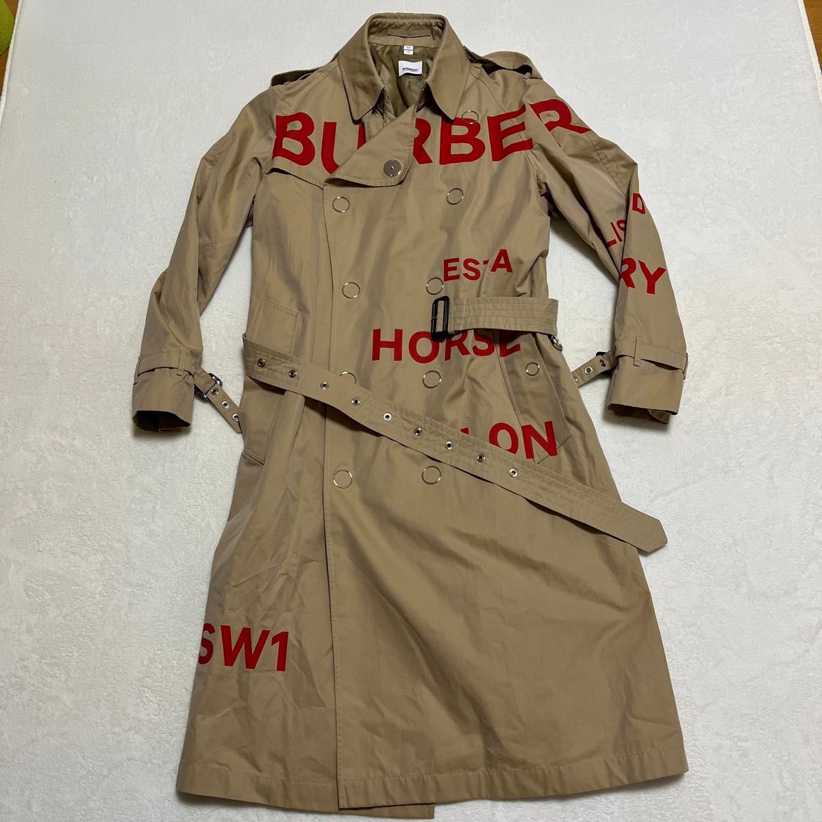 バーバリー BURBERRY ホースフェリー トレンチコート ベージュ バーバリー BURBERRY ホースフェリー トレンチコート ベージュ