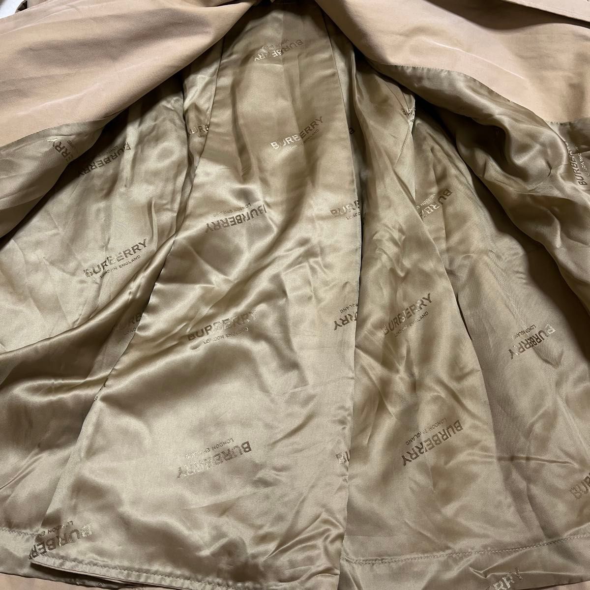 バーバリー BURBERRY ホースフェリー トレンチコート ベージュ バーバリー BURBERRY ホースフェリー トレンチコート ベージュ