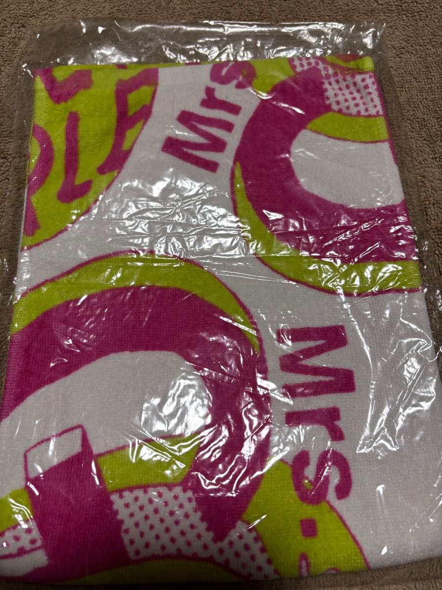 Mrs GREEN APPLE ミセスグリーンアップル 2015年Gタオル 初期 Mrs GREEN APPLE ミセスグリーンアップル 2015年Gタオル 初期