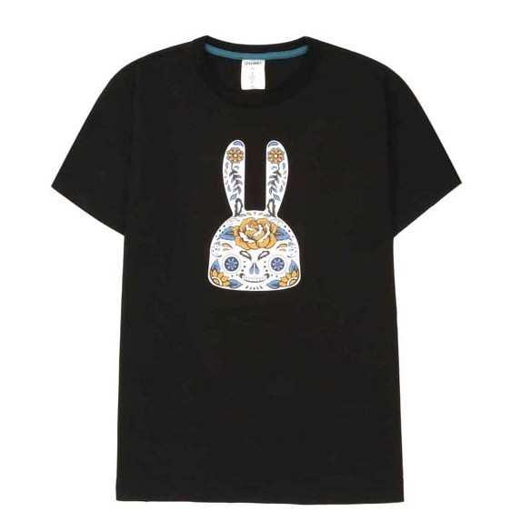 【即納&大特価】 ブラック 半袖 Tシャツ キューン CUNE 『DEAD』 L・実測身幅約53.7cm※未試着品/未使用品/商品タグ付き/2019年製品/入手困難 前後プリント イラスト、キャラクター 【即納&大特価】 ブラック 半袖 Tシャツ キューン CUNE 『DEAD』 L・実測身幅約53.7cm※未試着品/未使用品/商品タグ付き/2019年製品/入手困難 前後プリント イラスト、キャラクター