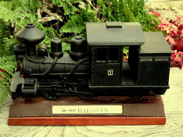 ◎送料無料◎蔵くら◎【　O　４２　森林 鉄道　蒸気 機関車　BALDWIN　1/20 金属製 鉄道 模型　6.2ｋｇ　】210306　M　Z