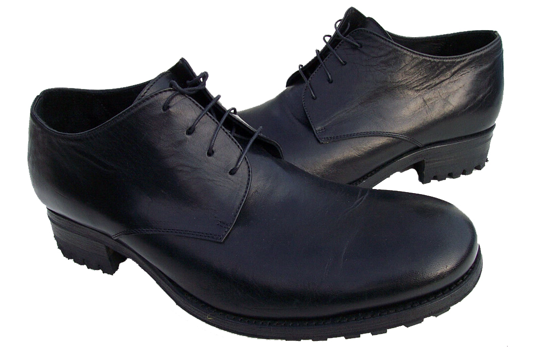 美品C DIEM(カルペディエム)C DIEM カルペディエム オックスフォードシューズ ベイビーカーフの短靴42－43黒ブラック