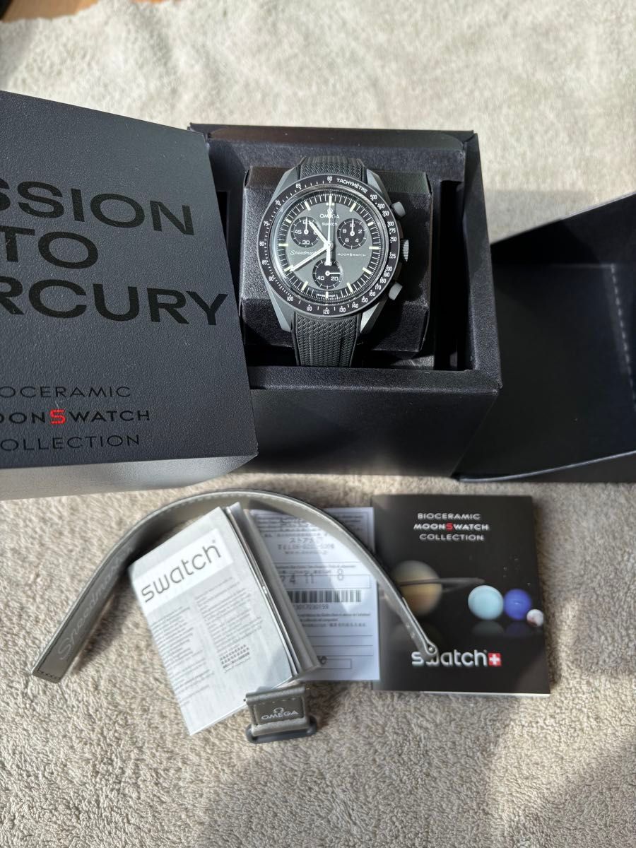 OMEGA x SWATCH MISSION TO MERCURY OMEGA スウォッチ 腕時計