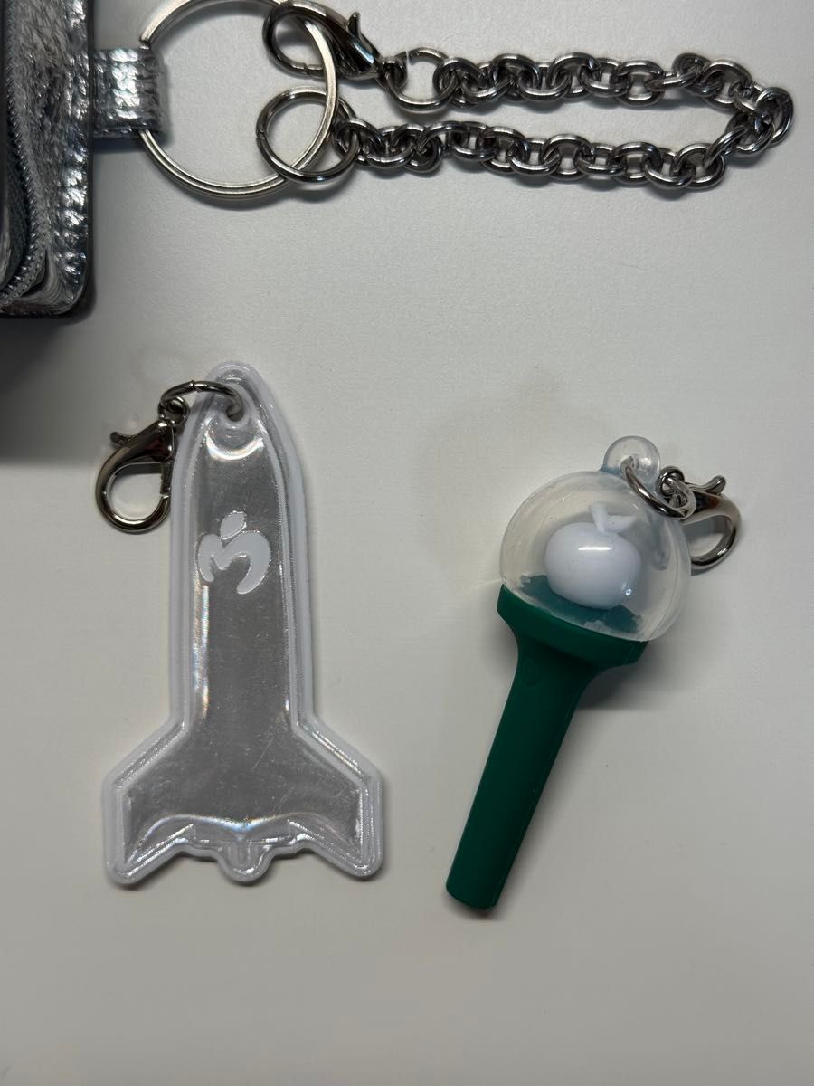 ガジェットケース & 2チャーム(ミニラバーLight Stick & Rocket ガジェットケース & 2チャーム(ミニラバーLight Stick & Rocket