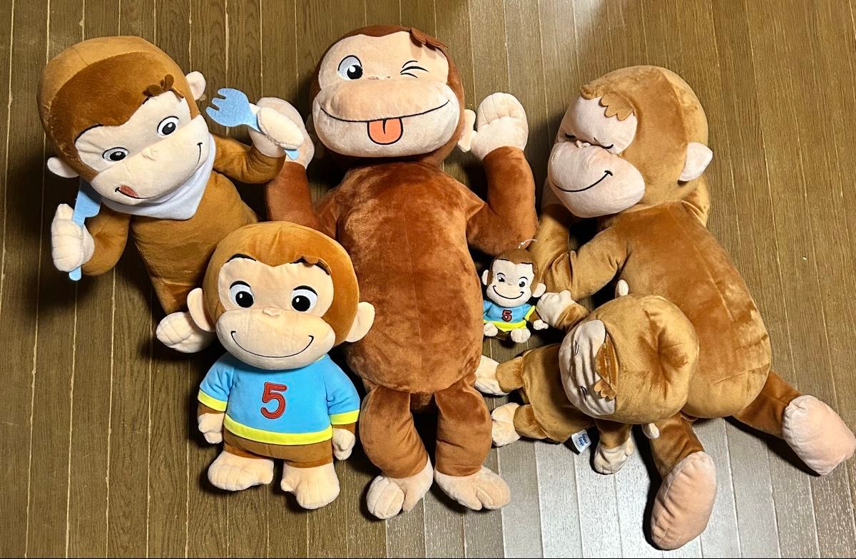 おさるのジョージ まとめ売り6点