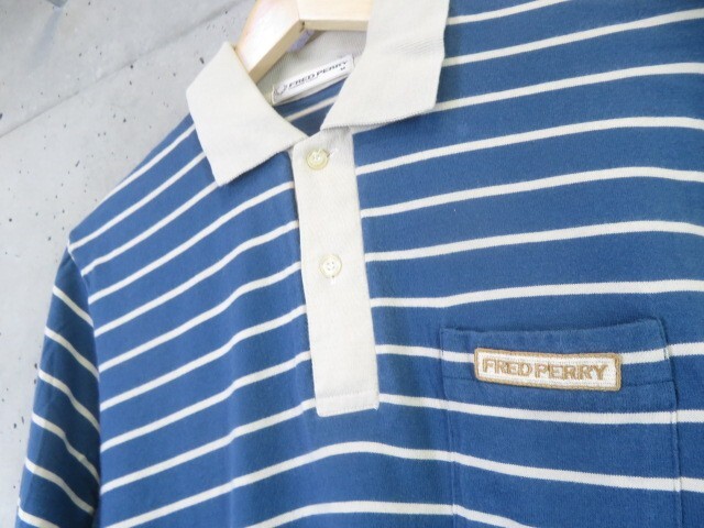 8120s5◇ヴィンテージ◇FRED PERRY フレッドペリー 長袖ボーダー 8120s5◇ヴィンテージ◇FRED PERRY フレッドペリー 長袖ボーダー