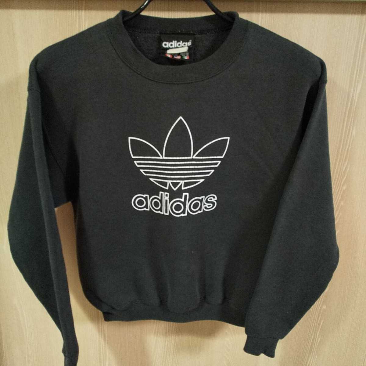 [ recommended ]USA made 90s adidas Vintage Kids sweat sweatshirt size M