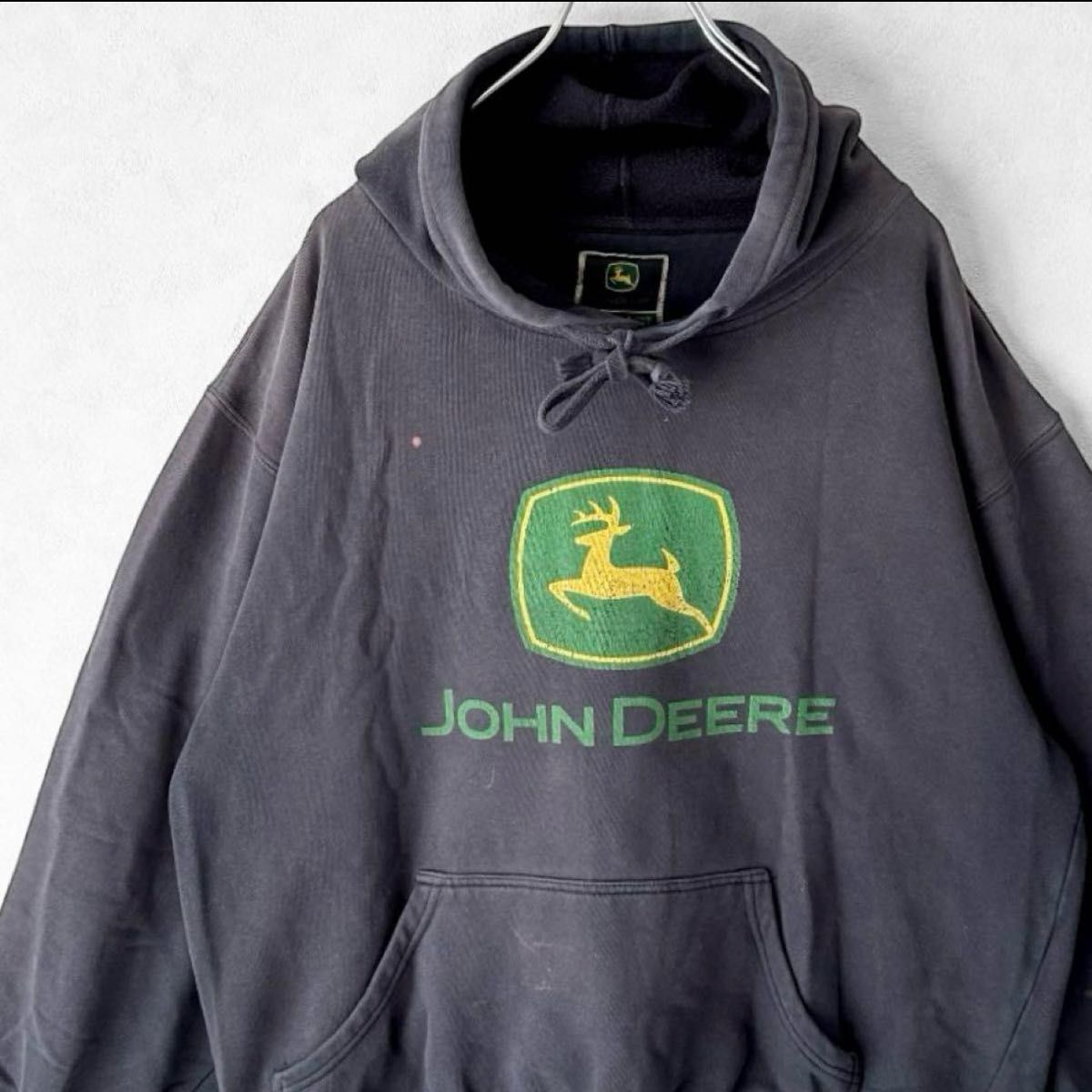 古着 80s 90s vintage ジョンディア JOHN DEERE ロゴ 鬼フェード 古着 80s 90s vintage ジョンディア JOHN DEERE ロゴ 鬼フェード