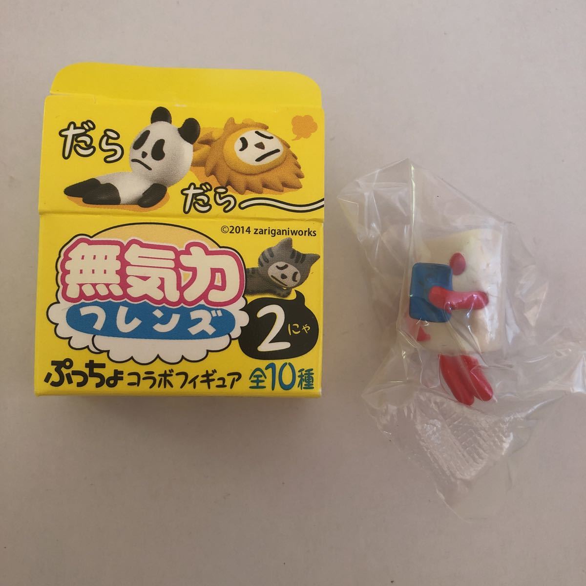 赤 ぷっちょ コラボフィギュア 無気力フレンズ2 UHA味覚糖 赤 ぷっちょ コラボフィギュア 無気力フレンズ2 UHA味覚糖