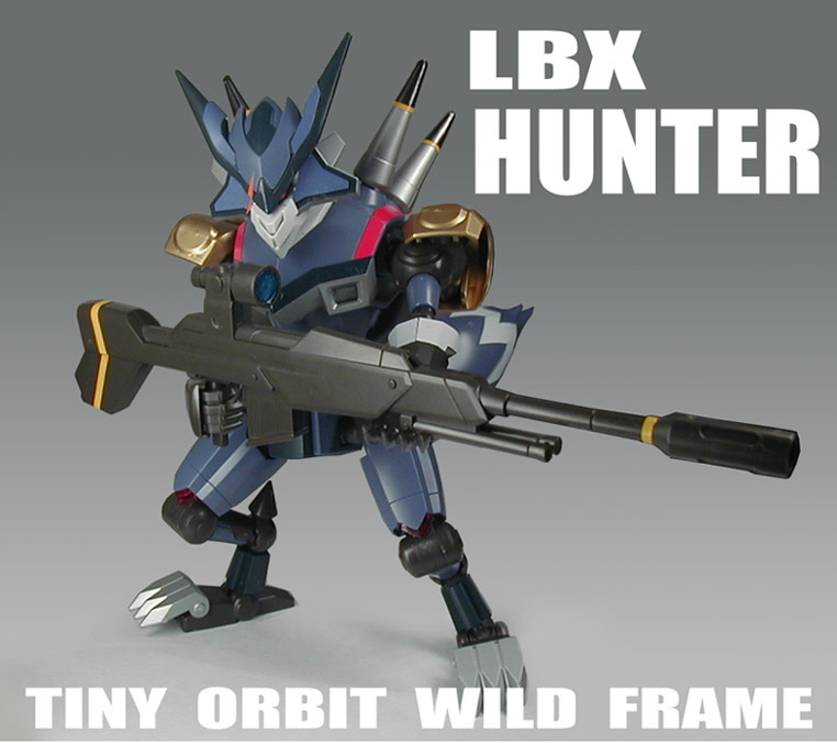 LBX Hunter [ покраска конечный продукт ] Danball Senki 