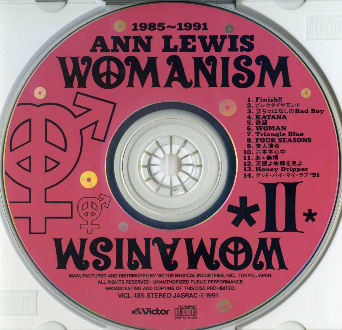 PayPayフリマ｜CD アンルイス 「ベスト・セレクション」「WOMANNISMⅡ」2枚組セット