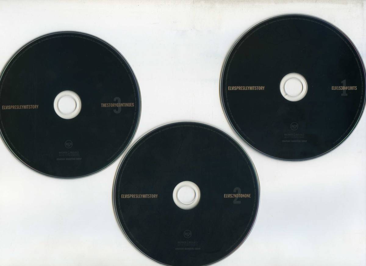 CD　エルヴィス・プレスリー「HIT STORY」３枚組