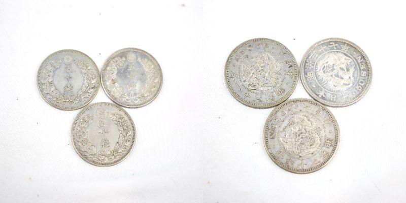 古銭 近代貨幣 明治 大正 昭和 1銭 全種 7種 7枚セット
