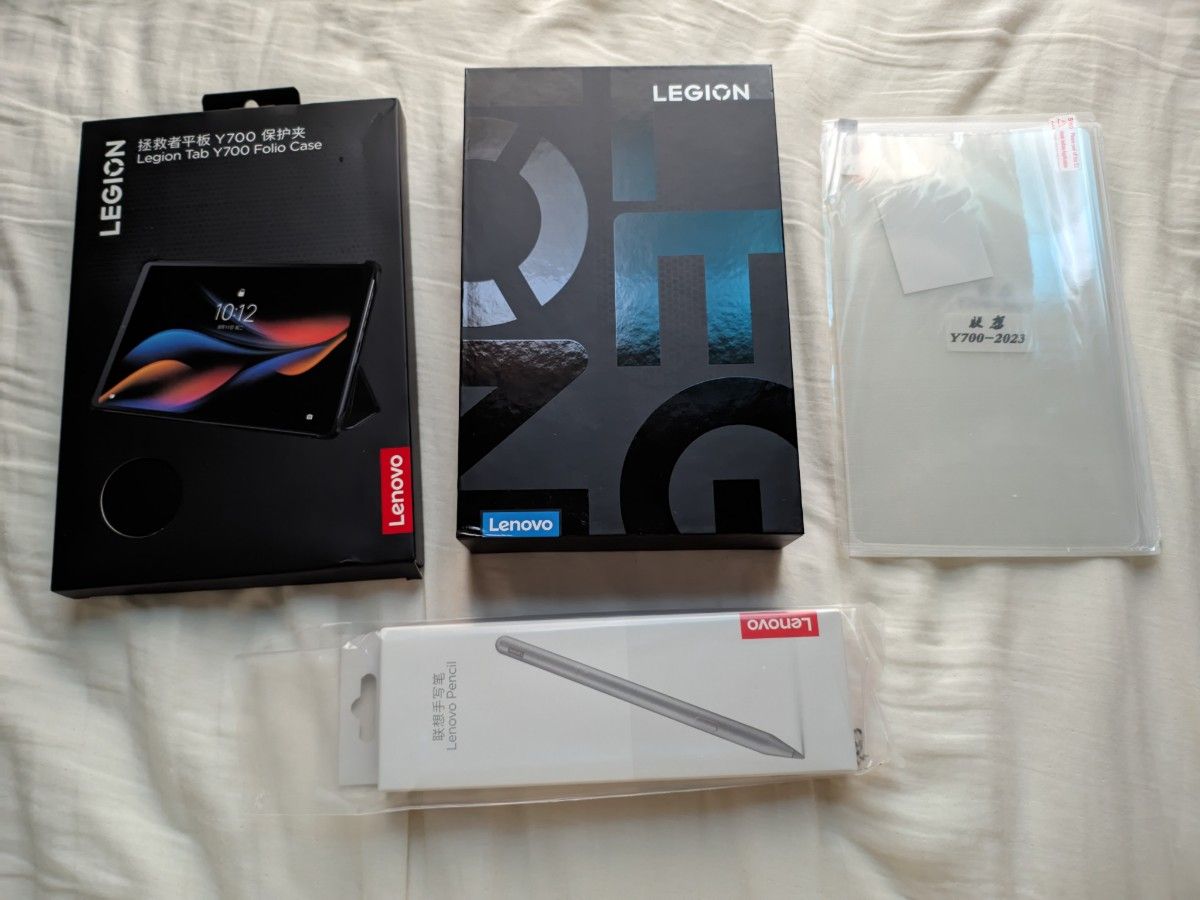 Lenovo Legion Y700 2023 12GB/256GB グローバル版 純正ケース+ペン付き Lenovo Legion Y700 2023 12GB/256GB グローバル版 純正ケース+ペン付き
