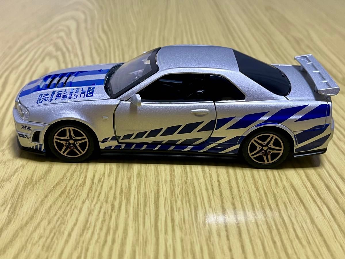 新品 日産 スカイライン GT-R ワイルドスピード ブライアン仕様 新品 日産 スカイライン GT-R ワイルドスピード ブライアン仕様