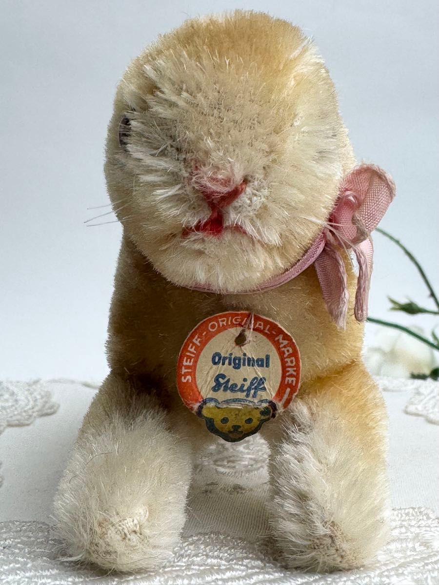 送料無料 シュタイフ (Hoppy) Rabbit 8cm 最小サイズ/うさぎの 送料無料 シュタイフ (Hoppy) Rabbit 8cm 最小サイズ/うさぎの