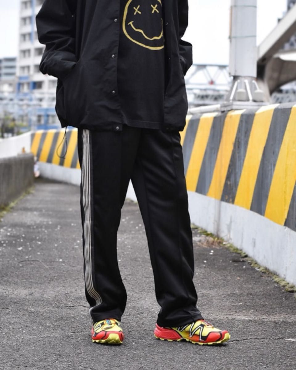 Needles Track Pant Black Beige 24SS LOFTMAN別注|Yahoo Needles Track Pant Black Beige 24SS LOFTMAN別注|Yahoo