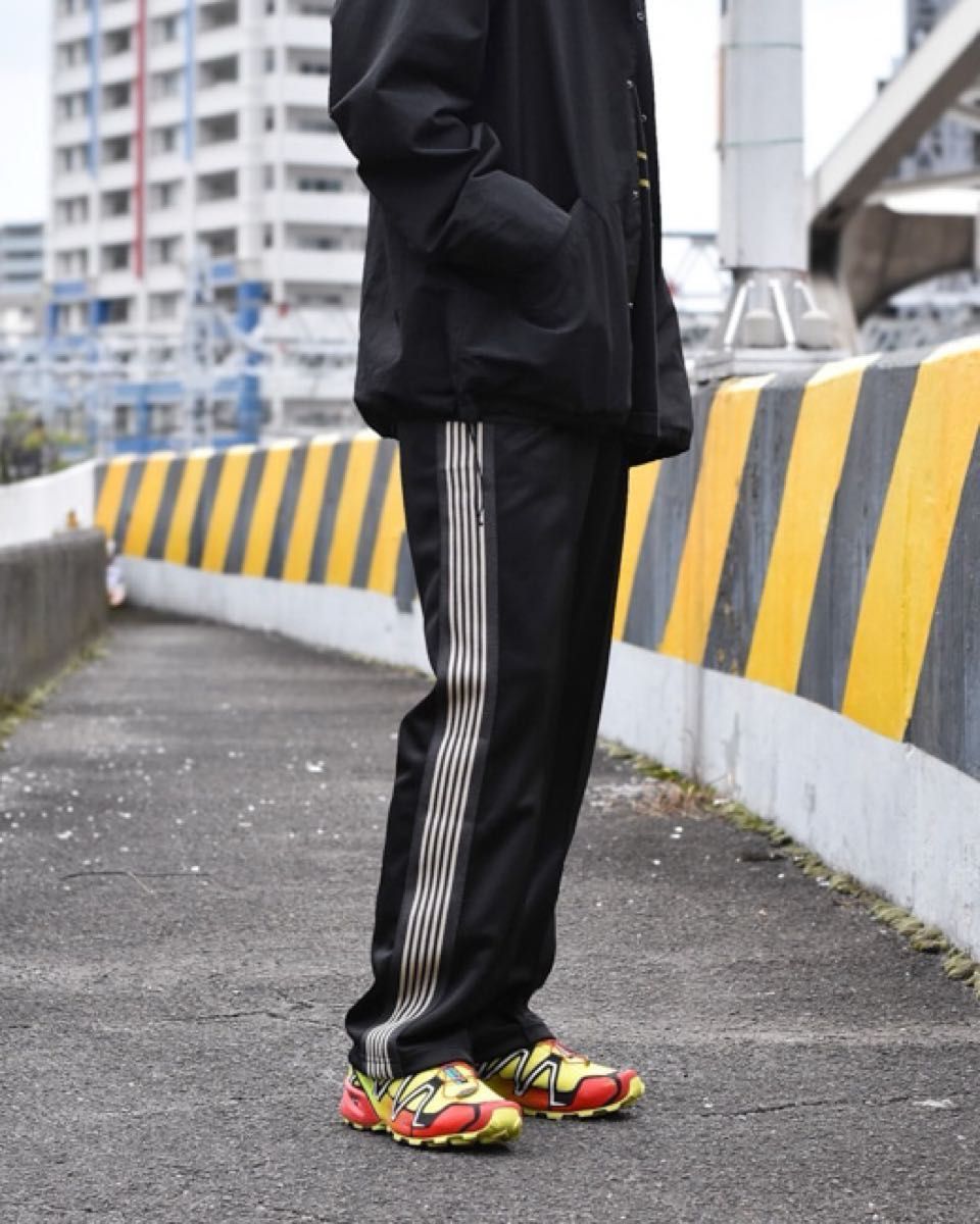 Needles Track Pant Black Beige 24SS LOFTMAN別注|Yahoo Needles Track Pant Black Beige 24SS LOFTMAN別注|Yahoo
