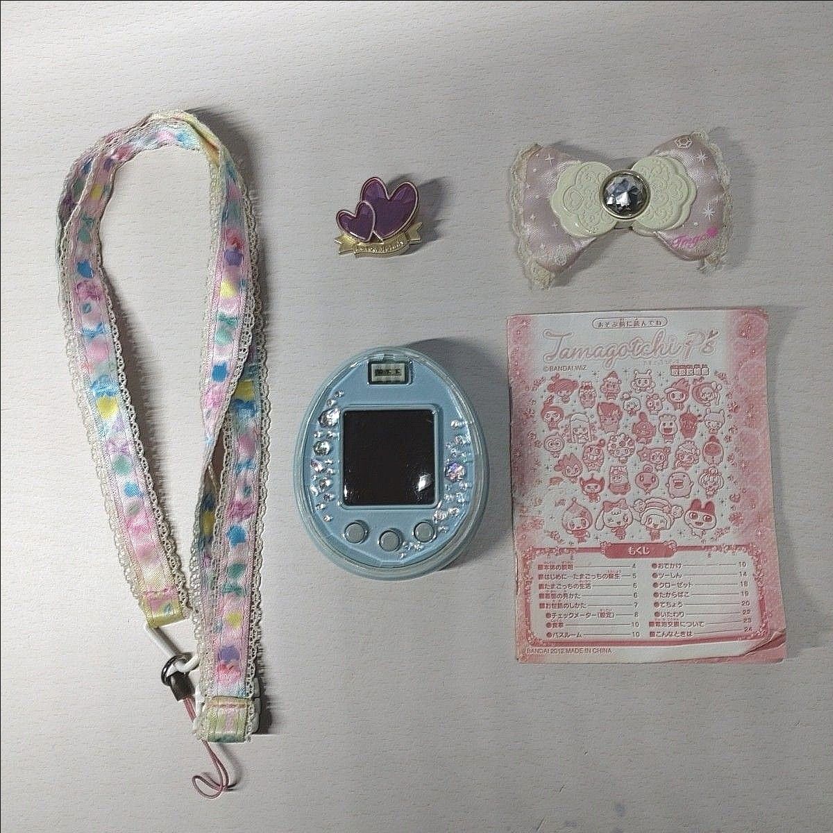 たまごっちピースブルー デコピアス【ラブメロver &ゆめみる たまごっちピースブルー デコピアス【ラブメロver &ゆめみる