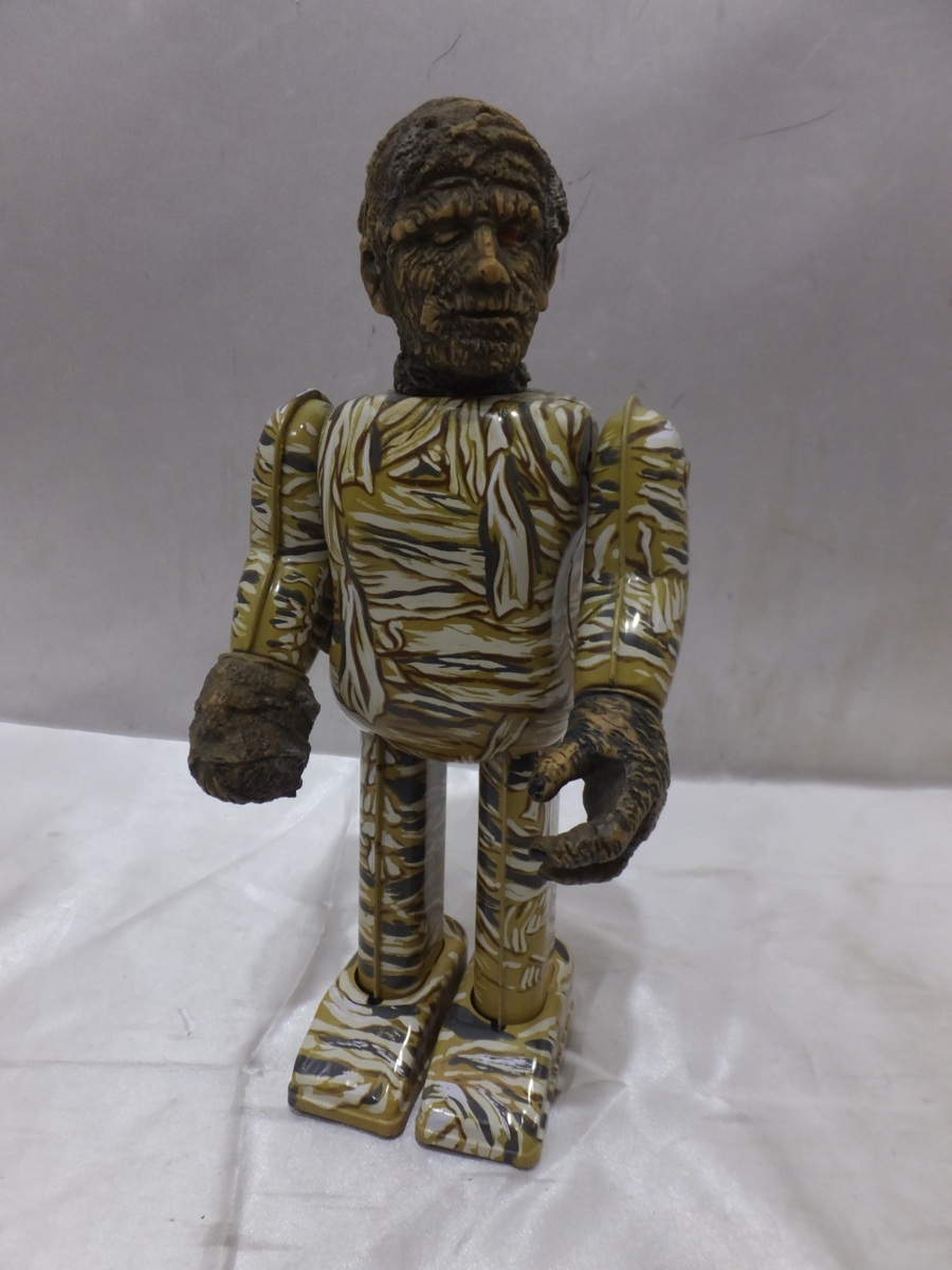 ヤフオク ユニバーサルモンスターズ ミイラ男 ゼンマイ式 ヤフオク ユニバーサルモンスターズ ミイラ男 ゼンマイ式