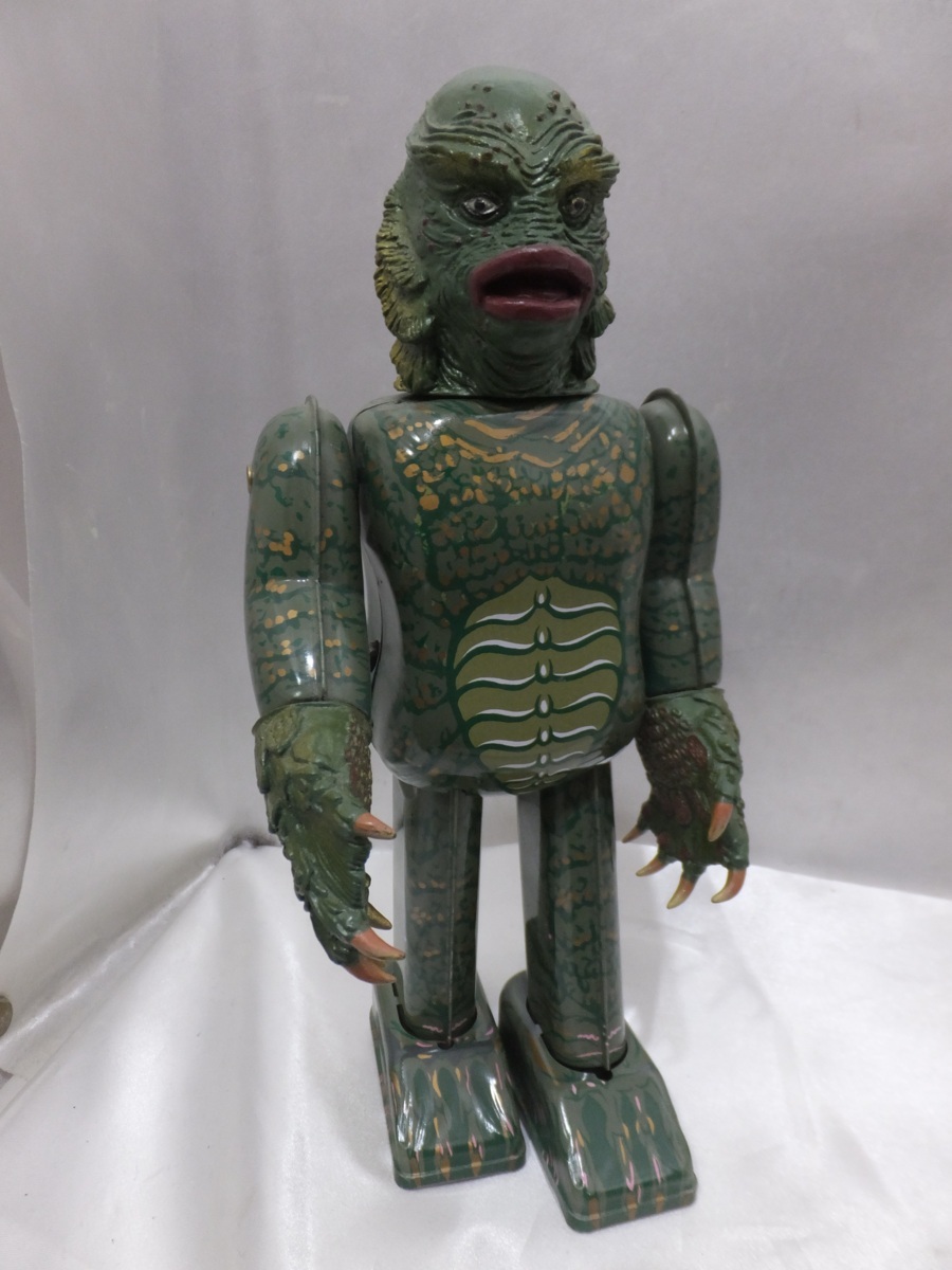 ヤフオク ユニバーサルモンスターズ 半魚人 ブリキ ゼンマ ヤフオク ユニバーサルモンスターズ 半魚人 ブリキ ゼンマ