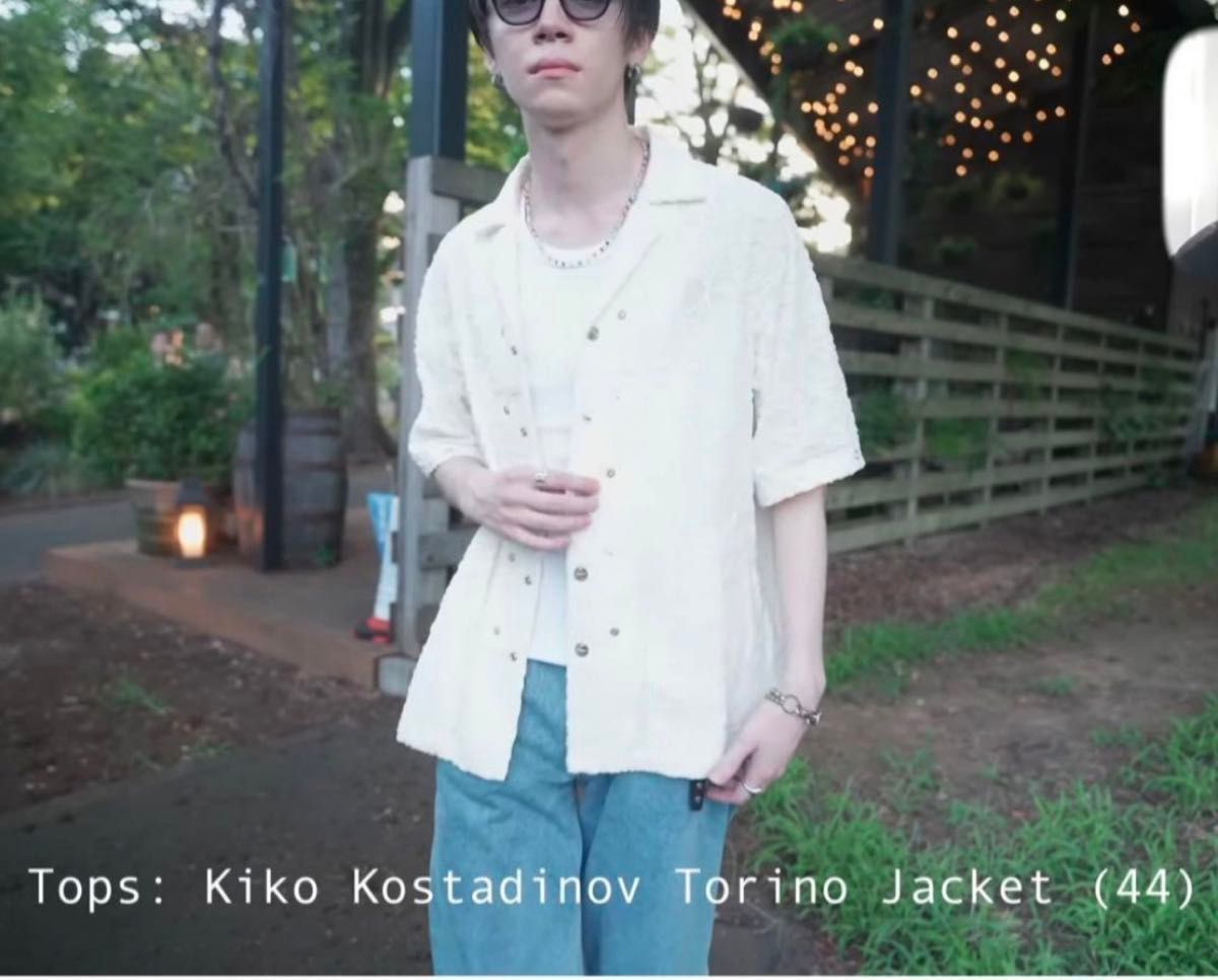 KIKO KOSTADINOV 22ss TORINO シャツ ジャケット 長袖半袖 KIKO KOSTADINOV 22ss TORINO シャツ ジャケット 長袖半袖