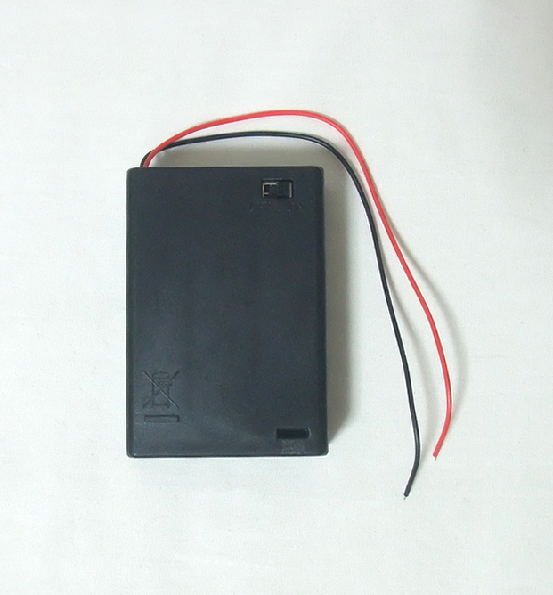 単3電池（3個用）バッテリーホルダー（スイッチ付、新品）_画像1