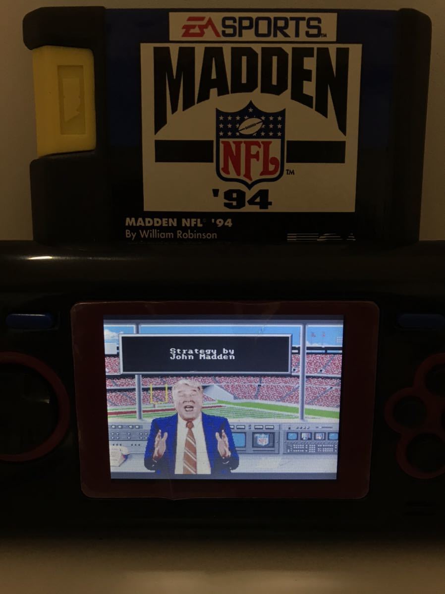 【MADDEN NFL '94】 北米版セガ ジェネシス用ソフト ④