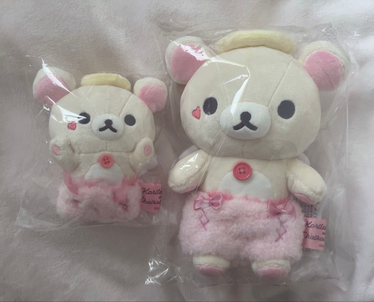 コリラックマandチャイロイコグマストア ぶらさげぬいぐるみ コリラックマandチャイロイコグマストア ぶらさげぬいぐるみ