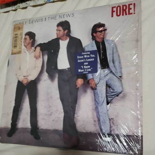 HUEY LEWIS AND THE NEWS/FORE!/ヒューイ・ルイス アンド ザ・ニュース/米ORIG[RL刻印] DV 41534_画像1