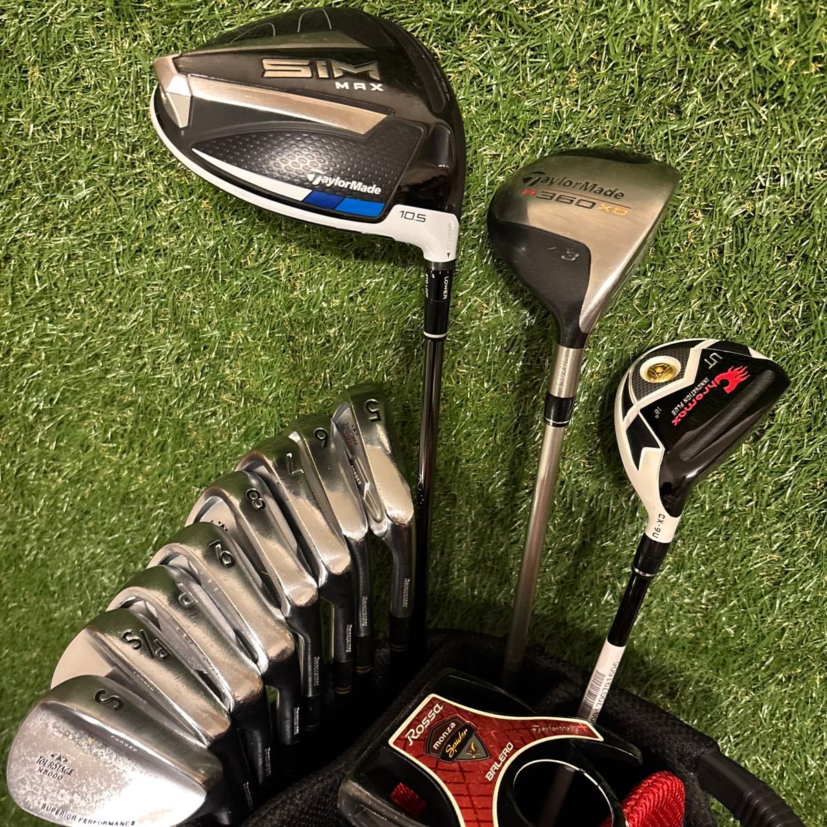テーラーメイド 超豪華12本セット SIMMAXドライバー TaylorMade ツアーステージ テーラーメイド 超豪華12本セット SIMMAXドライバー TaylorMade ツアーステージ