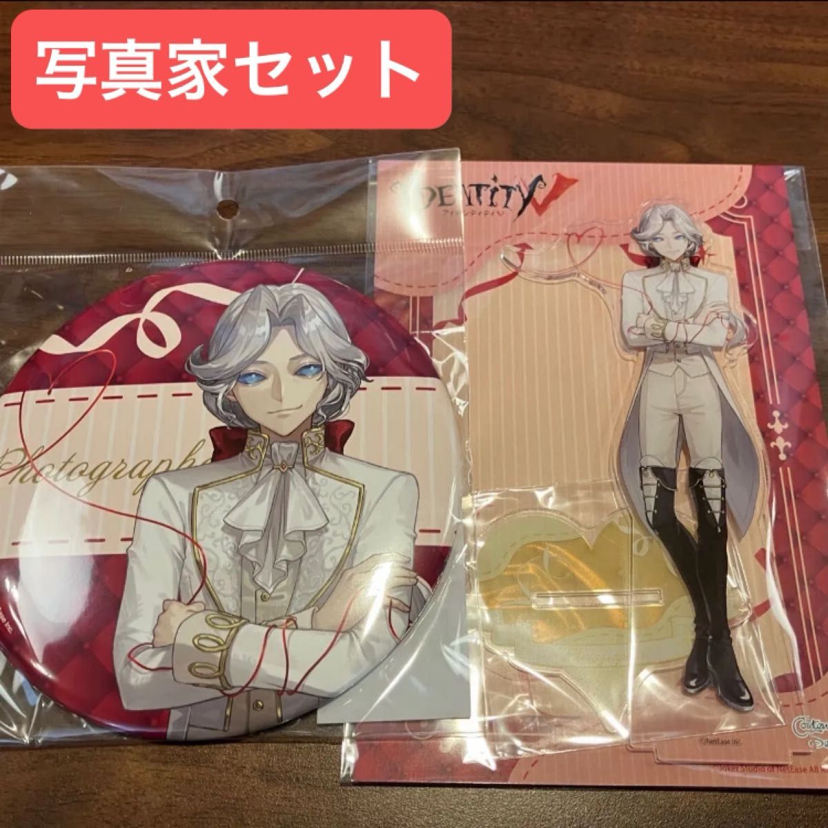 第五人格 identityV the キャラ カフェ 運命 赤い糸 アクリル 第五人格 identityV the キャラ カフェ 運命 赤い糸 アクリル