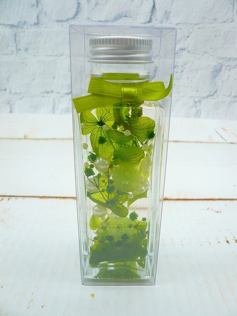 * great special price last 1 piece! herbarium clear case entering mini rose 2 wheel green angle bin 100ml small gift .*