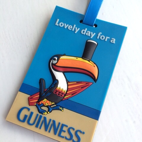  Guinness beer official goods Guinness Luggage Tag pelican luggage tag name tag i-ll Land 