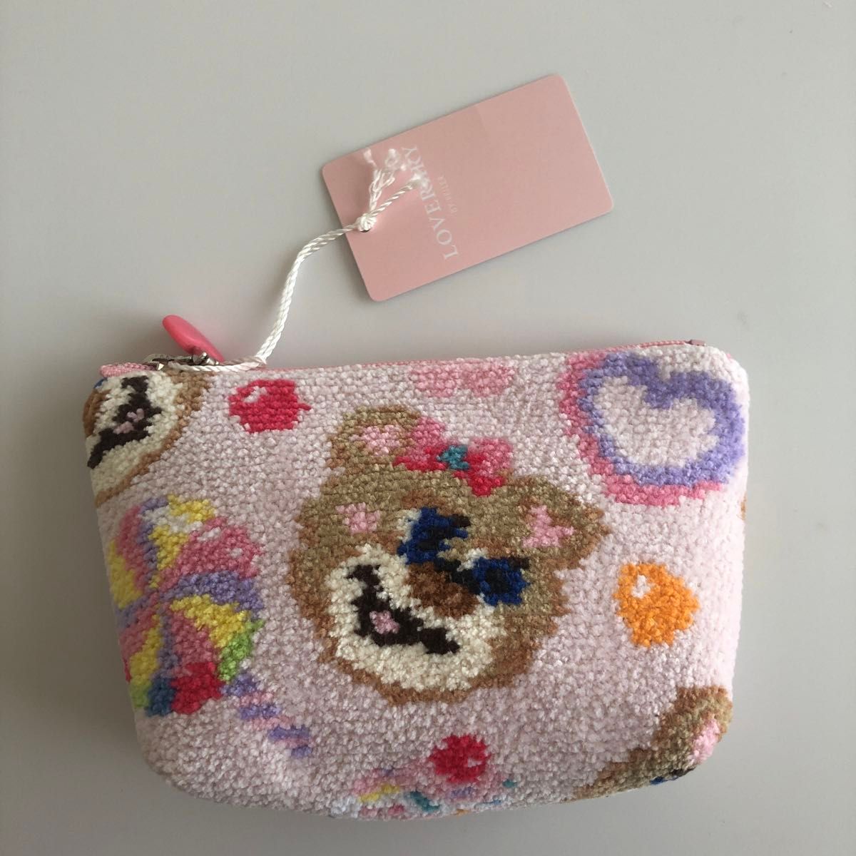 ラブラリー バイ フェイラー ハッピーポップニナ ポーチ 未使用 ラブラリー バイ フェイラー ハッピーポップニナ ポーチ 未使用