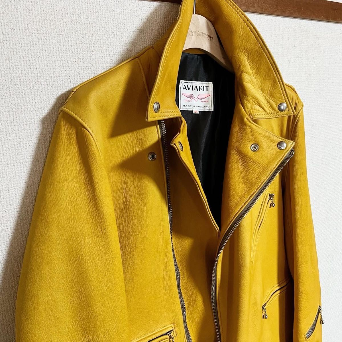 極上鹿革】ルイスレザー x リアルマッコイズ 44サイズ 極上鹿革】ルイスレザー x リアルマッコイズ 44サイズ