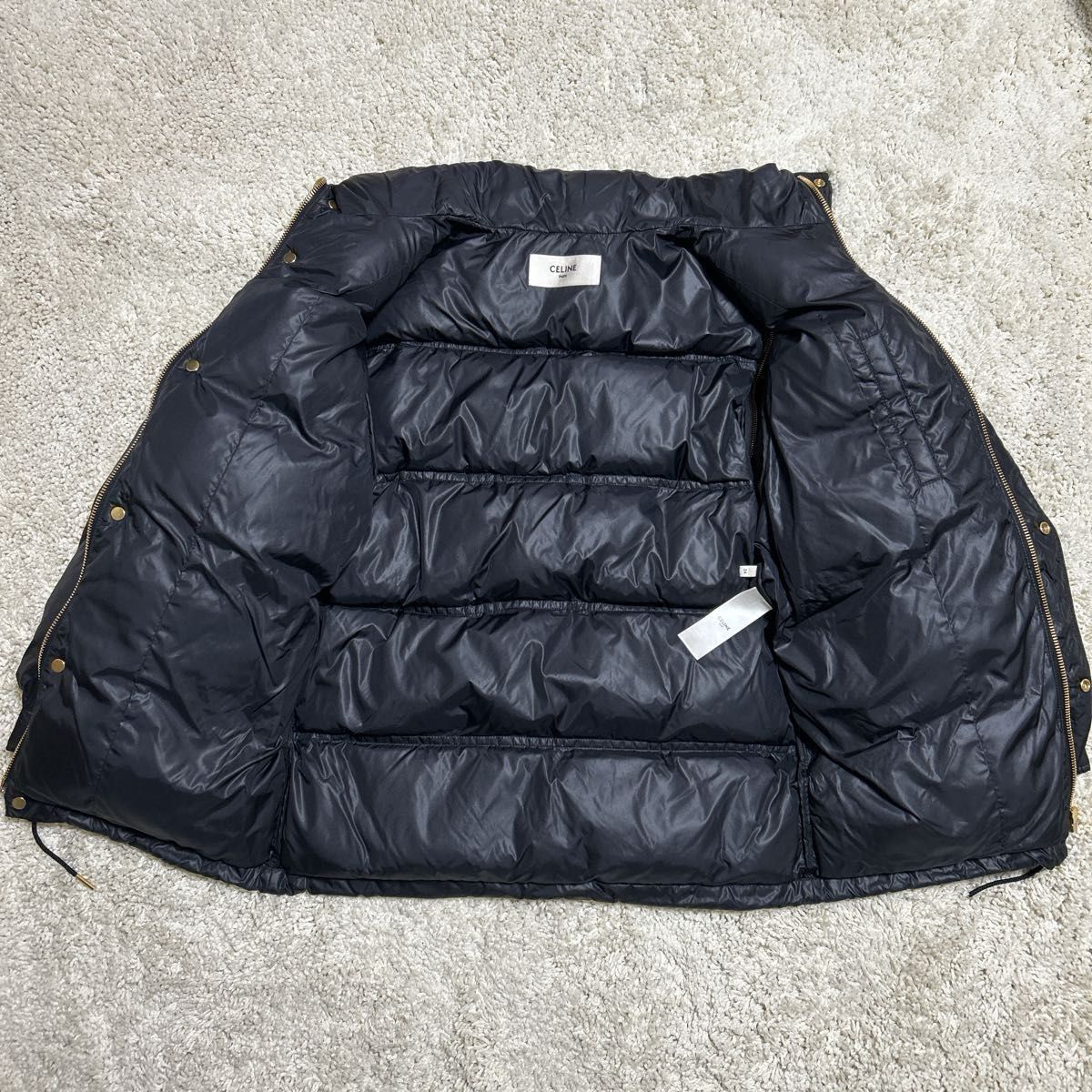 極美品】セリーヌ 21aw ダウンジャケット ダウンベスト 切り替え 極美品】セリーヌ 21aw ダウンジャケット ダウンベスト 切り替え