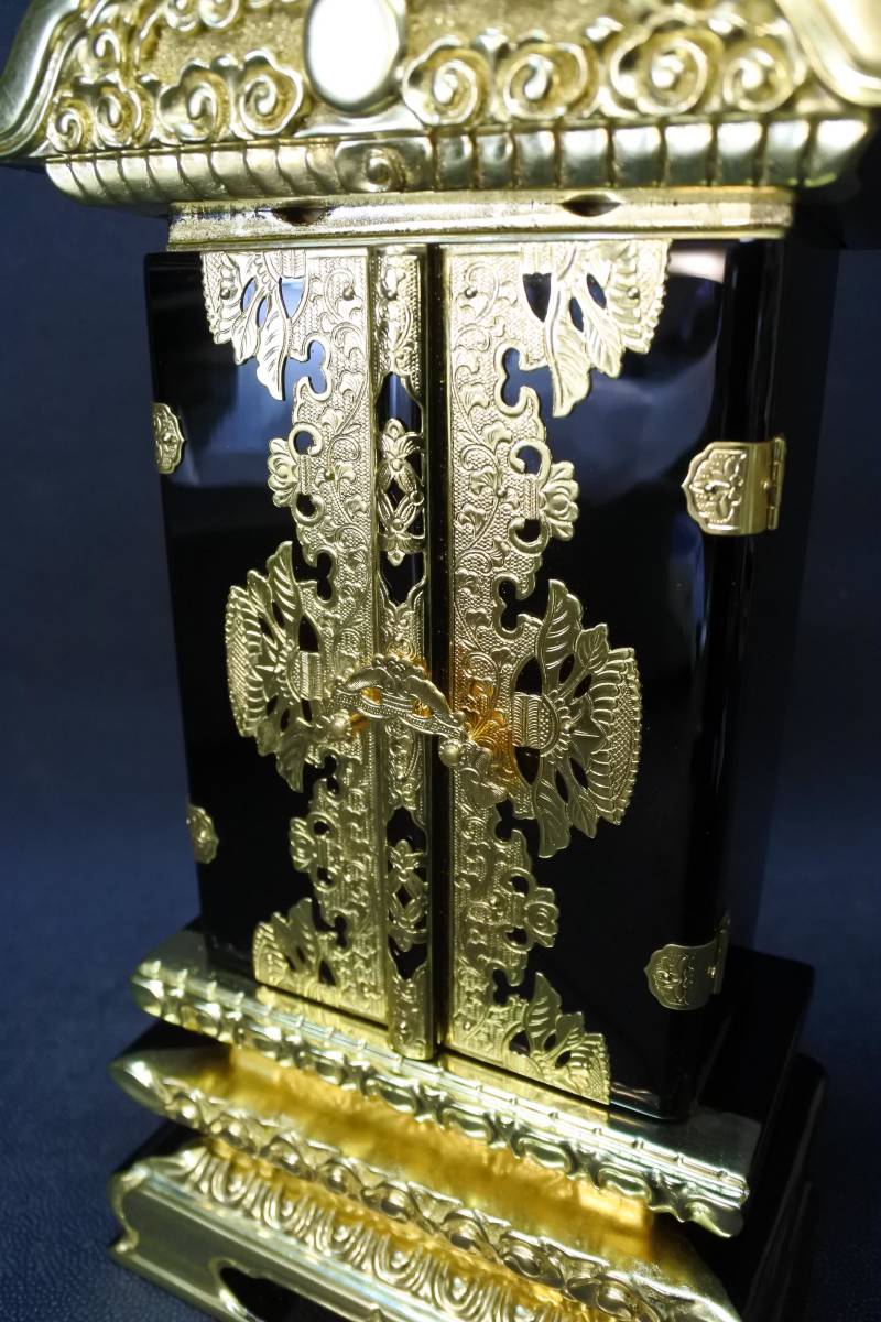 長期保管品】前金二重回 二間 札30枚入 5.0号 純金箔 木製 状態良好