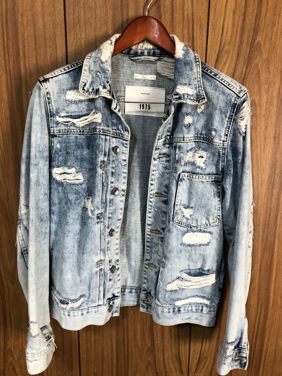 ZARA ザラ デニムジャケット Gジャン ジージャン Mサイズ メンズ ZARA ザラ デニムジャケット Gジャン ジージャン Mサイズ メンズ