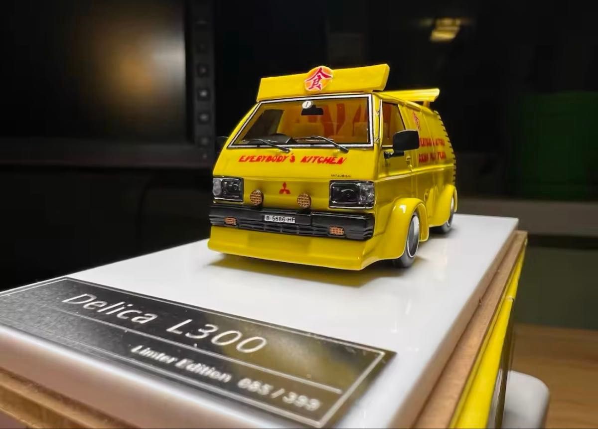 399台限定】【最安値】MJ MODEL 1/64 三菱 デリカ スパルタン号 399台限定】【最安値】MJ MODEL 1/64 三菱 デリカ スパルタン号