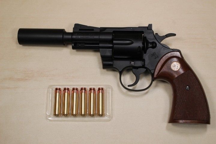 ショートサイレンサー付 東京マルイ コルト パイソン 2 5インチ ショートサイレンサー付 東京マルイ コルト パイソン 2 5インチ