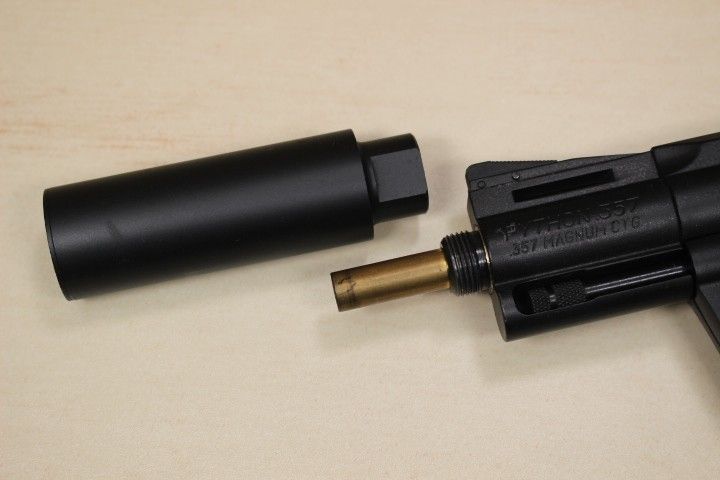 ショートサイレンサー付 東京マルイ コルト パイソン 2 5インチ ショートサイレンサー付 東京マルイ コルト パイソン 2 5インチ