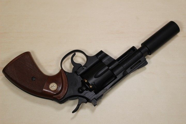 ショートサイレンサー付 東京マルイ コルト パイソン 2 5インチ ショートサイレンサー付 東京マルイ コルト パイソン 2 5インチ