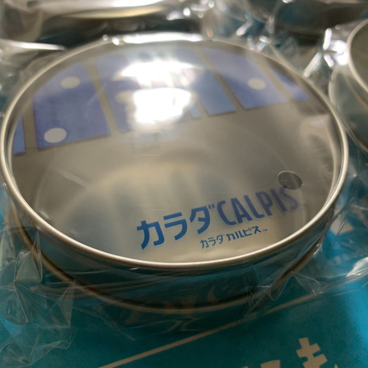 Asahi景品　カルピス印字　マグネット小物ケース　10つセット_画像2