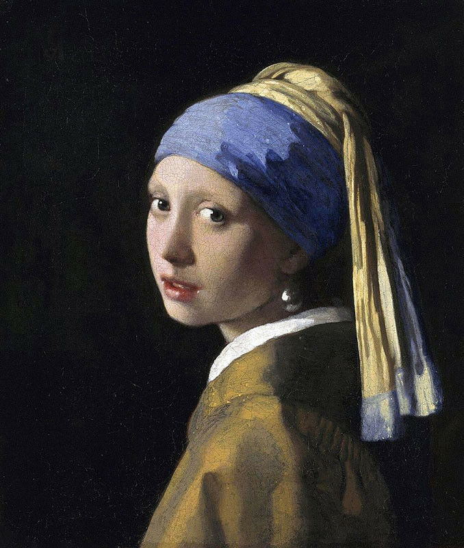 Johannes Vermeer ヨハネス・フェルメール　真珠の耳飾りの少女　絵画　レア　限定　希少