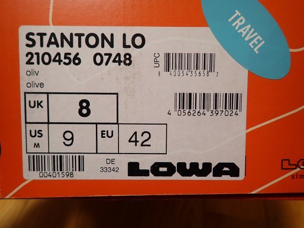 ☆新品 Lowa Stanton Hiking Shoes US-9 Made in Germany ☆_画像7